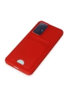 BFS Xiaomi Redmi Note 12S Kılıf Kelvin Kartvizitli Silikon - Kırmızı