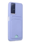 BFS Xiaomi Redmi Note 12S Kılıf Kelvin Kartvizitli Silikon - Lila