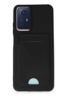 BFS Xiaomi Redmi Note 12S Kılıf Kelvin Kartvizitli Silikon - Siyah
