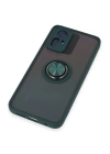 BFS  Xiaomi Redmi Note 12S Kılıf Montreal Yüzüklü Silikon Kapak - Yeşil