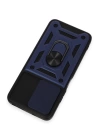 BFS  Xiaomi Redmi Note 12S Kılıf Pars Lens Yüzüklü Silikon - Lacivert