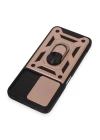 BFS  Xiaomi Redmi Note 12S Kılıf Pars Lens Yüzüklü Silikon - Rose Gold