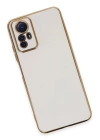 BFS  Xiaomi Redmi Note 12S Kılıf Volet Silikon - Beyaz