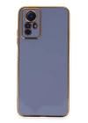 BFS  Xiaomi Redmi Note 12S Kılıf Volet Silikon - Mavi