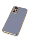 BFS  Xiaomi Redmi Note 12S Kılıf Volet Silikon - Mavi