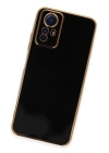 BFS  Xiaomi Redmi Note 12S Kılıf Volet Silikon - Siyah