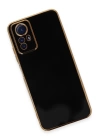 BFS  Xiaomi Redmi Note 12S Kılıf Volet Silikon - Siyah