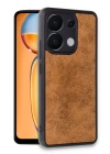 BFS  Xiaomi Redmi Note 13 4G Kılıf Aras Deri Kapak - Taba
