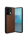 BFS  Xiaomi Redmi Note 13 4G Kılıf Aras Deri Kapak - Taba