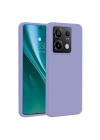 BFS  Xiaomi Redmi Note 13 4G Kılıf First Silikon - Lila