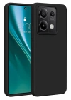 BFS  Xiaomi Redmi Note 13 4G Kılıf First Silikon - Siyah