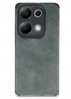 BFS Xiaomi Redmi Note 13 4G Kılıf Loop Deri Silikon - Yeşil