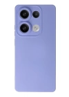 BFS  Xiaomi Redmi Note 13 4G Kılıf Nano içi Kadife Silikon - Lila