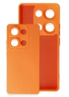 BFS  Xiaomi Redmi Note 13 4G Kılıf Nano içi Kadife Silikon - Sarı
