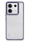 BFS  Xiaomi Redmi Note 13 4G Kılıf Power Silikon - Lila