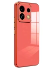 BFS  Xiaomi Redmi Note 13 4G Kılıf Volet Silikon - Kırmızı