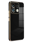 BFS  Xiaomi Redmi Note 13 4G Kılıf Volet Silikon - Siyah