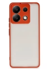 BFS  Xiaomi Redmi Note 13 5G Kılıf Montreal Silikon Kapak - Kırmızı