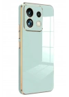 BFS  Xiaomi Redmi Note 13 5G Kılıf Volet Silikon - Açık Yeşil