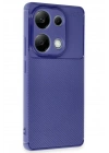 BFS  Xiaomi Redmi Note 13 Pro 4G Kılıf Auto Focus Karbon Kapak - Lacivert