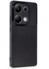 BFS  Xiaomi Redmi Note 13 Pro 4G Kılıf Auto Focus Karbon Kapak - Siyah