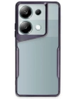 BFS  Xiaomi Redmi Note 13 Pro 4G Kılıf Boyi Silikon Kapak - Derin Mor