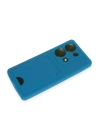 BFS Xiaomi Redmi Note 13 Pro 4G Kılıf Kelvin Kartvizitli Silikon - Mavi