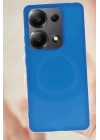 BFS  Xiaomi Redmi Note 13 Pro 4G Kılıf Maya Karbon Kapak - Lacivert