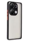 BFS  Xiaomi Redmi Note 13 Pro 4G Kılıf Montreal Silikon Kapak - Siyah