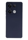 BFS  Xiaomi Redmi Note 13 Pro 4G Kılıf Nano içi Kadife Silikon - Lacivert