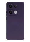 BFS  Xiaomi Redmi Note 13 Pro 4G Kılıf Nano içi Kadife Silikon - Mor