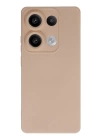 BFS  Xiaomi Redmi Note 13 Pro 4G Kılıf Nano içi Kadife Silikon - Pudra