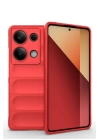 BFS  Xiaomi Redmi Note 13 Pro 4G Kılıf Optimum Silikon - Kırmızı