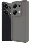 BFS  Xiaomi Redmi Note 13 Pro 4G Kılıf Viera Silikon - Gri