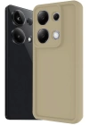 BFS  Xiaomi Redmi Note 13 Pro 4G Kılıf Viera Silikon - Krem