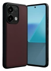 BFS  Xiaomi Redmi Note 13 Pro 5G Kılıf Aras Deri Kapak - Bordo