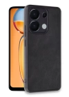 BFS  Xiaomi Redmi Note 13 Pro 5G Kılıf Aras Deri Kapak - Siyah