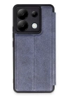 BFS  Xiaomi Redmi Note 13 Pro 5G Kılıf Flip Cover - Lacivert