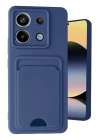 BFS  Xiaomi Redmi Note 13 Pro 5G Kılıf Kelvin Kartvizitli Silikon - Lacivert
