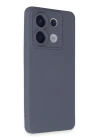 BFS  Xiaomi Redmi Note 13 Pro 5G Kılıf Nano içi Kadife Silikon - Gri