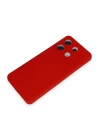 BFS  Xiaomi Redmi Note 13 Pro 5G Kılıf Nano içi Kadife Silikon - Kırmızı