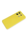 BFS  Xiaomi Redmi Note 13 Pro 5G Kılıf Nano içi Kadife Silikon - Sarı