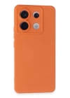 BFS  Xiaomi Redmi Note 13 Pro 5G Kılıf Nano içi Kadife Silikon - Turuncu