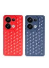 BFS  Xiaomi Redmi Note 13 Pro 5G Kılıf Petek Silikon Kapak - Siyah