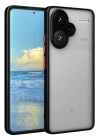BFS  Xiaomi Redmi Note 13 Pro Plus Kılıf Montreal Silikon Kapak - Siyah