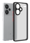 BFS  Xiaomi Redmi Note 13 Pro Plus Kılıf Montreal Silikon Kapak - Siyah