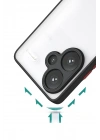 BFS Xiaomi Redmi Note 13 Pro Plus Kılıf Montreal Silikon Kapak - Siyah