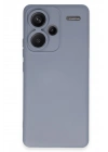 BFS  Xiaomi Redmi Note 13 Pro Plus Kılıf Nano içi Kadife Silikon - Gri