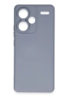 BFS  Xiaomi Redmi Note 13 Pro Plus Kılıf Nano içi Kadife Silikon - Gri