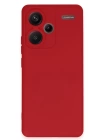BFS  Xiaomi Redmi Note 13 Pro Plus Kılıf Nano içi Kadife Silikon - Kırmızı